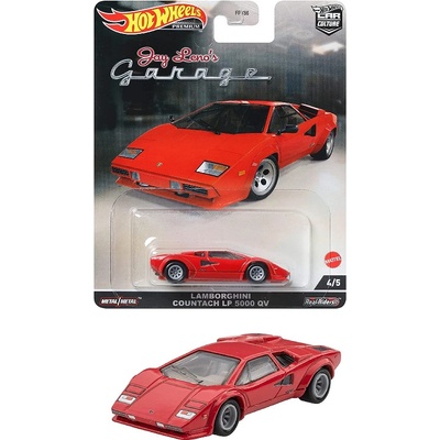 Mattel Hot Weels Premium Car Culture Jay Lenos Garage Lamborghini Countach LP 5000 QV