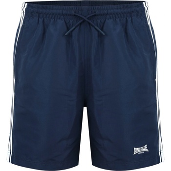 Image 1 of Lonsdale Мъжки къси панталони Lonsdale Stripe Woven Shorts Mens - Navy