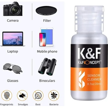 K&F Concept Разтвор за почистване на филтри и сензори (5500023 -119Е)