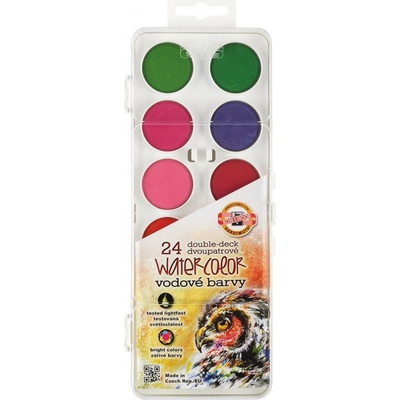 Koh-I-Noor 30 mm velké 172004 24 barev