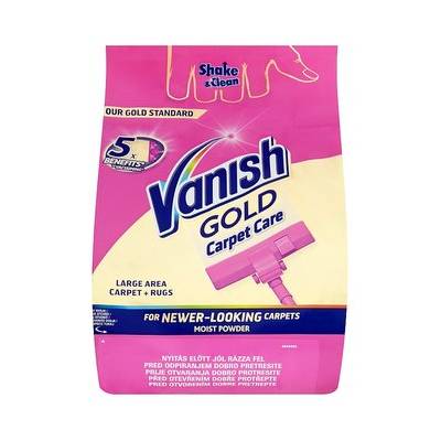 Vanish Shake & Clean prášok na čistenie kobercov 650 g