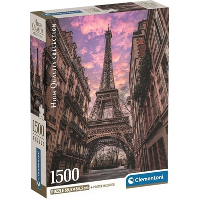 Clementoni Пъзел Clementoni от 1500 части - Пробуждането на Париж (31755)