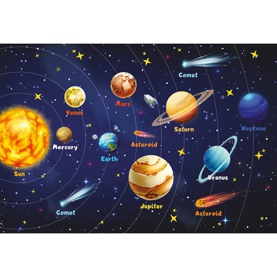 Interdruk - Puzzle Solar System - 250 piese