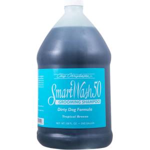 Chris Christensen SmartWash 50 Tropical Breeze Shampoo шампоан за силно замърсена козина концентрат 1: 50 3.8 L