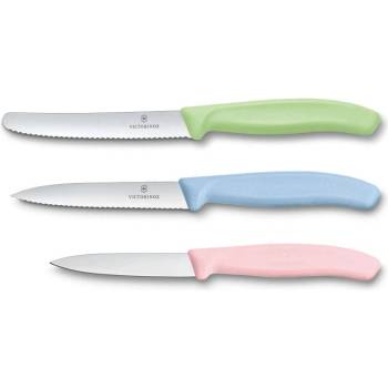 Victorinox Комплект ножове Victorinox Swiss Classic Trend Colors, 3 части, неръждаема стомана, различни цветове (6.7116.34L3)