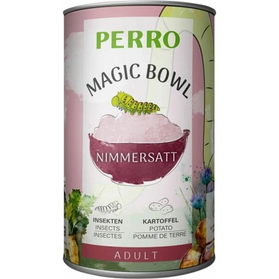Perro Magic Bowl Nimmersatt hmyz zemiaky a paštrnák pre dospelých 400 g