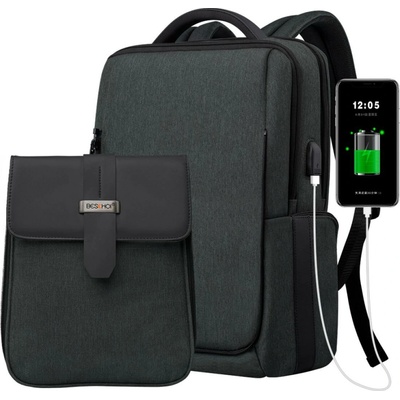 K&F Concept Beschoi 15.6Inch Travel Laptop Backpack