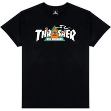 Tričko Thrasher X Toy Machine Pyramid black