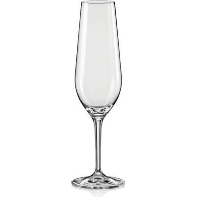 Bohemia Crystal sklenice na šampaňské Amoroso 2 x 200 ml