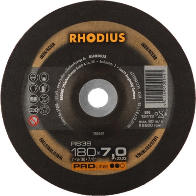 Rhodius Brusný kotouč 180 x 7,0 x 22,23 mm 200442
