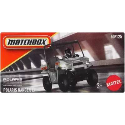 Mattel Matchbox: Малка количка в картонена кутия Polaris Ranger EV (JHR49)