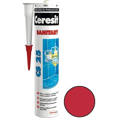 Ceresit CS 25 sanitární silikon 280 g chilli
