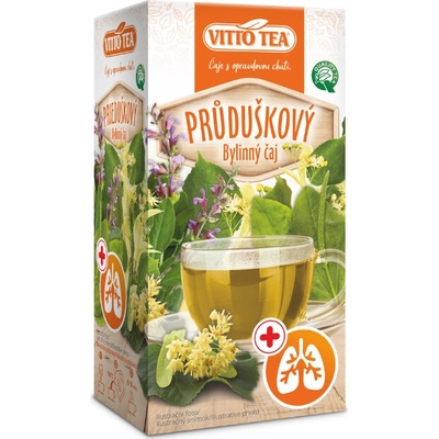 VITTO TEA prieduškový čaj 20 x 1,5 g