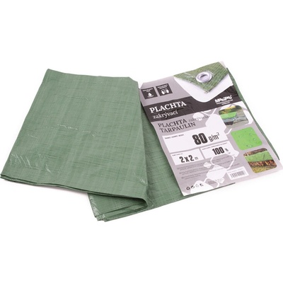 VEN Plachta 80g 2 x 2 m zelená