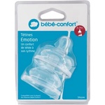 Bebeconfort Силиконови резервни биберони Bebe Confort - 2 броя, 6-24м (3102201100) - baby
