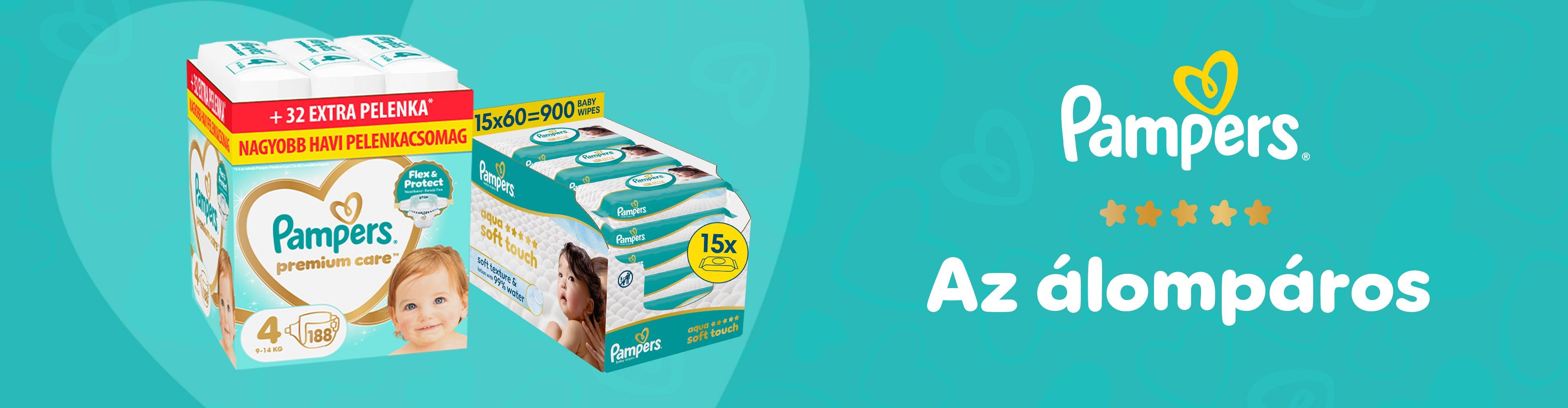 Pampers baba törlőkendők Pampers baba törlőkendők