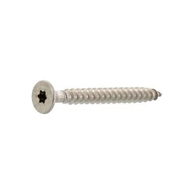 Vrut do dřevotřísky zápustná hlava plný závit 3.0x 12 Torx 10 nerez A2 (500 ks)