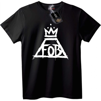 NOONEBRAND Тениска Корона FOB - 2XL, Black
