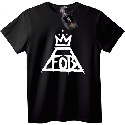 NOONEBRAND Тениска Корона FOB - 2XL, Black