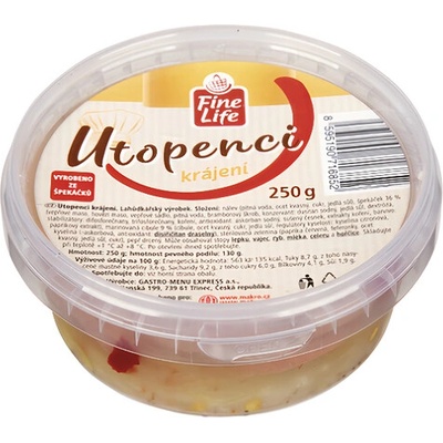 Fine Life Utopenci krájené 250g – Zboží Dáma