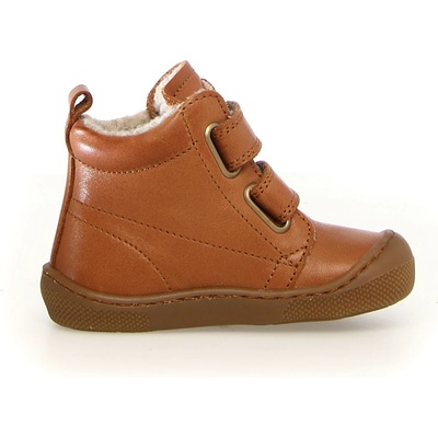 Naturino Детски зимни ботуши Naturino Kid's Wigghi VL Nappa Spazz. Lined Winter boots - Cognac - размер 20 (EU) (702-3665-0111)