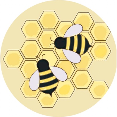 Vymalujsisam Malování podle čísel Včely na medovém plástu