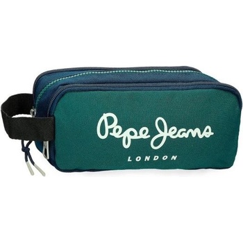 Pepe Jeans Овален несесер Pepe Jeans Ben - 3 ципа, с дръжка