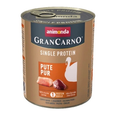 Animonda GranCarno Single Protein Morčacie čisté 800g