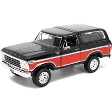 MOTORMAX Ford Bronco 1978 černá:červená 1:24