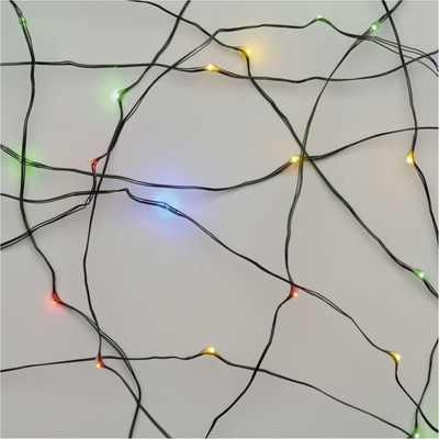 Emos D3AM02 75 LED nano řetěz zelený 7,5 m venkovní i vnitřní multicolor časovač