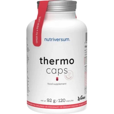 Nutriversum Thermo Caps | Thermogenic Fat Burner for Women [120 капсули]