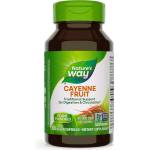 Nature's Way Cayenne Fruit/ Лют червен пипер (плод) 450 mg х 100 капсули Nature’s Way (11500)