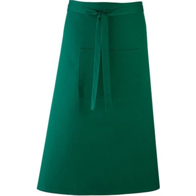 Premier Workwear Pracovná zástera s vreckom PR158 Bottle Pantone 560 90 x 80 cm