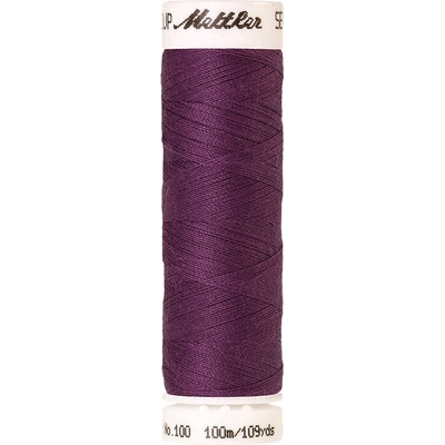 Nitě SERALON 100m na univerzální šití, polyester AMANN Mettler - více barev 6677: 0575 klasická fialová