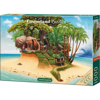 Castorland Пъзел Castorland от 1000 части - Лято в Мадейра (C-105434-2)