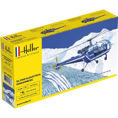 Heller SA 316 Alouette III Gendarmerie 1:72