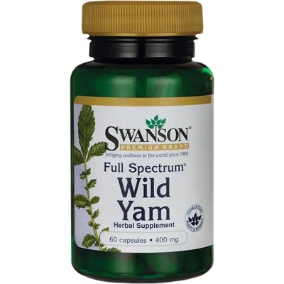 Swanson Full Spectrum Wild Yam 400 mg [60 капсули]