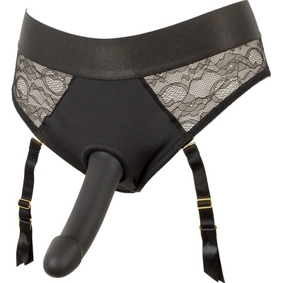 You2Toys Strap on Set with Suspender Briefs Black