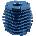 Phaetus Dragonfly Heatsink Body - BMO син (6973090161255)