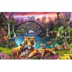 Ravensburger - Puzzle Tigers in Paradise - 3 000 piese