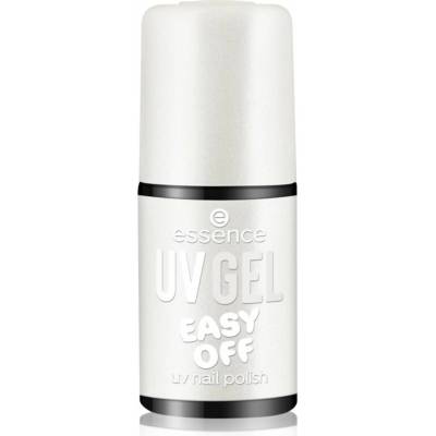 essence UV GEL EASY OFF gelový lak na nehty s použitím UV/LED lampy odstín 101 - faux pearl 5 ml