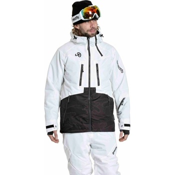 Meatfly мъжко SNB & SKI яке Cronos White / Morph Black Meatfly | Cheren | МЪЖЕ | M