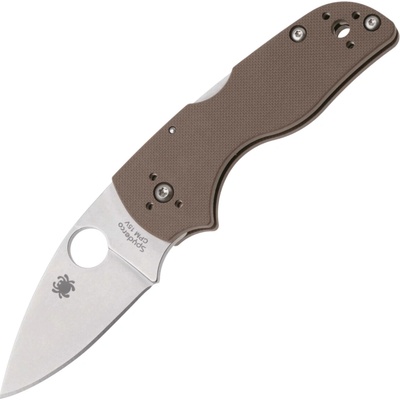 Spyderco Lil' Native Mid Backlock Brown G-10 CPM15V SPRINT C230MBGPBN15V