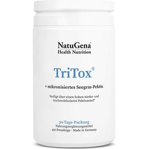 NatuGena В подкрепа на имунитета и нормалното телесно тегло - TriTox® (комплекс от Хлорела и пектин от морски водорасли), 450 таблетки (570257 (2018025) NTG)