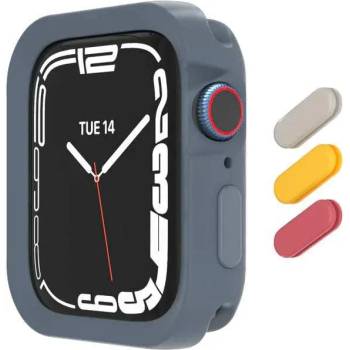 Image 1 of SwitchEasy Colors Case - удароустойчив силиконов (TPU) кейс за Apple Watch 41мм, 40мм (син)