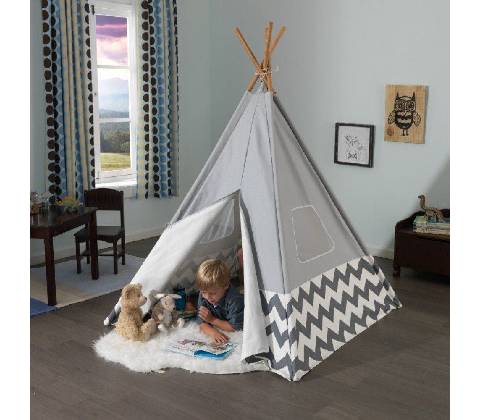 KidKraft Teepee šedá