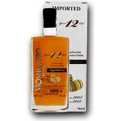Mombacho Sauternes finish 12y 40% 0,7 l (karton)