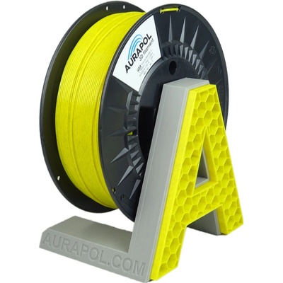 Aurapol PLA Žltý Mramor 1 kg 1,75 mm