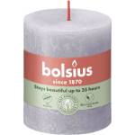 Bolsius Bolsius Polska Sprzedaż sp. z o. o. Цилиндър Bolsius Rustic Shine 68×80 мм - Матирана лавандула (лилаво)