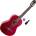 Valencia VC204 Basic SET 4/4 Transparent Wine Red Класическа китара